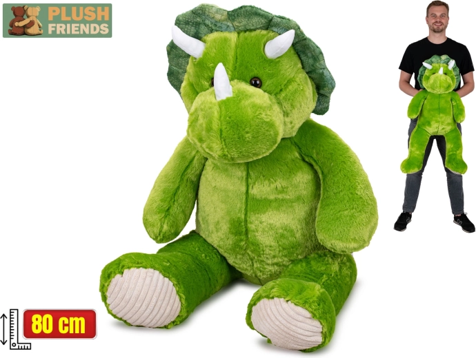 Plush Friends λούτρινος τρικεράτοπας 80 εκ.