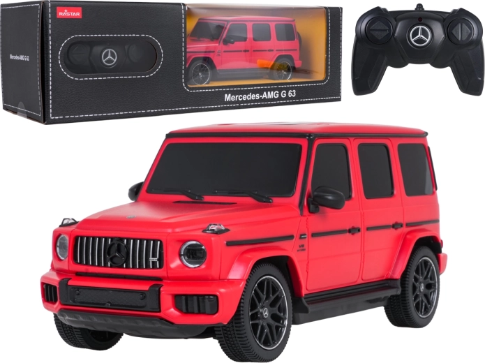 Τηλεκατευθυνόμενο αυτοκίνητο Mercedes-AMG G63 RASTAR – Κόκκινο