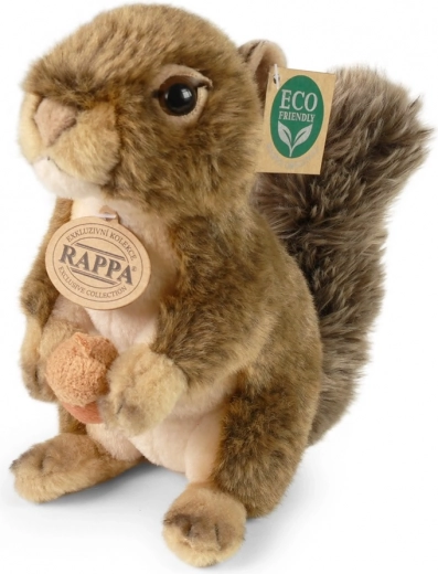 Λούτρινος σκίουρος με βελανίδι 20 cm ECO‑FRIENDLY
