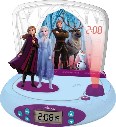 3D ξυπνητήρι με προβολέα Frozen