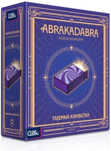 Abrakadabra μυστηριώδες μαγικό κουτάκι