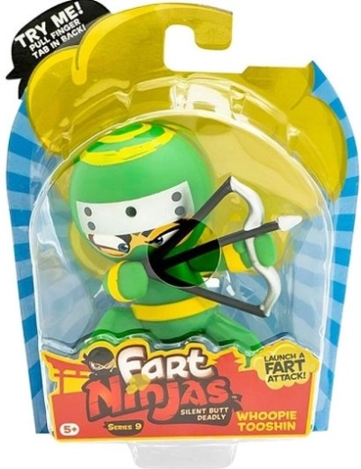 Fart Ninjas Whoopie Tushin συλλεκτική φιγούρα με ήχο