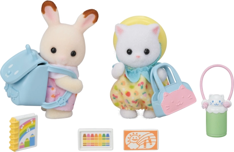 Sylvanian Families Φίλοι από το νηπιαγωγείο στη βόλτα