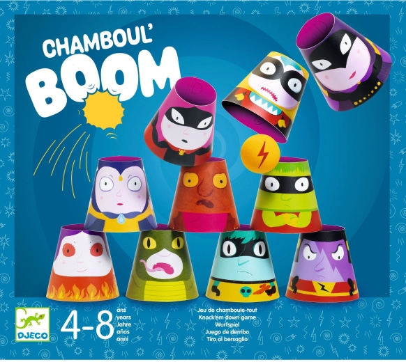 Παιχνίδι μπόουλινγκ Chamboul Boom από τη DJECO