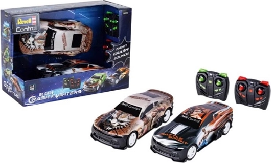Revell RC Cars crash fighter – σετ 2 τηλεκατευθυνόμενων αυτοκινήτων για μονομαχίες