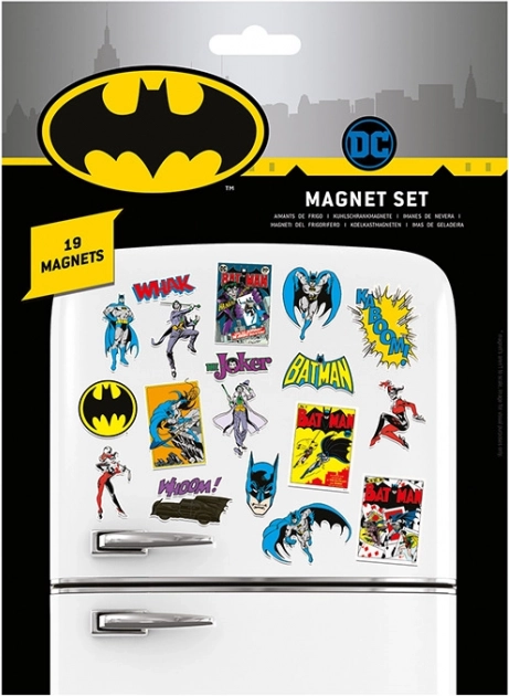 Σετ μαγνητάκια DC Comics - Batman