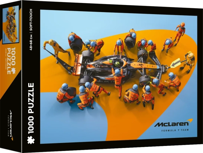 Παζλ Soft Touch McLaren – παγκόσμιο ρεκόρ ταχύτερου pit stop, 1000 κομμάτια