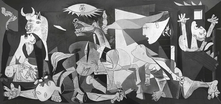 Ravensburger συλλογή καλλιτεχνικών παζλ: Guernica, 1937, 2000 κομμάτια