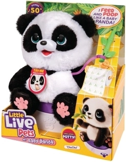 Διαδραστικό πάντα Little Live Pets ChuChu με γιογιό