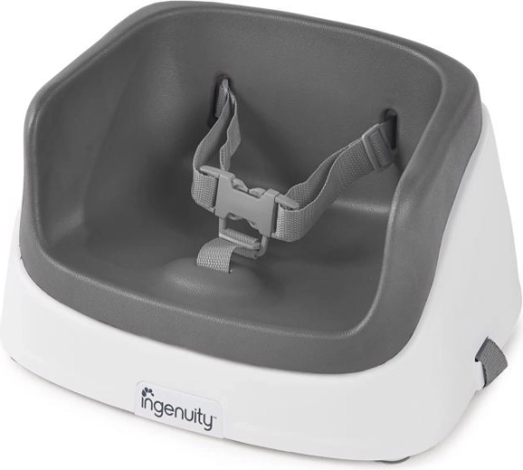 Ingenuity SmartClean Toddler ανυψωτικό κάθισμα για καρέκλα Slate, 2+ ετών, έως 15 kg