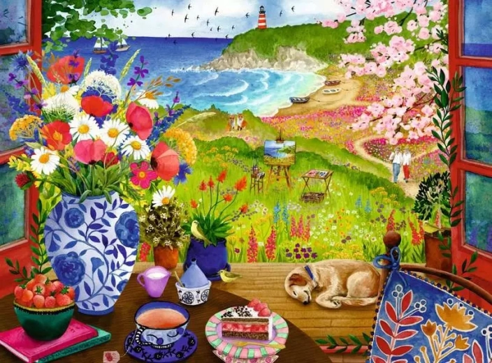 Ravensburger παζλ Θέα στη φύση XL 100 κομμάτια