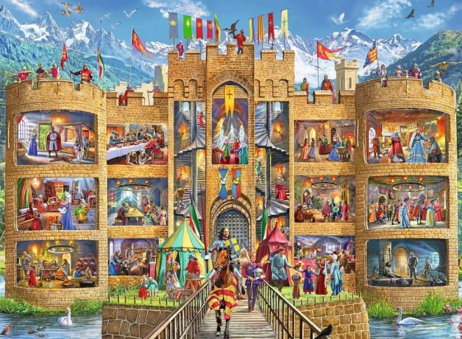 Ravensburger Παζλ Ιπποτικό κάστρο 150 τεμ.