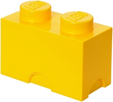 Κουτί αποθήκευσης Lego 2 – κίτρινο