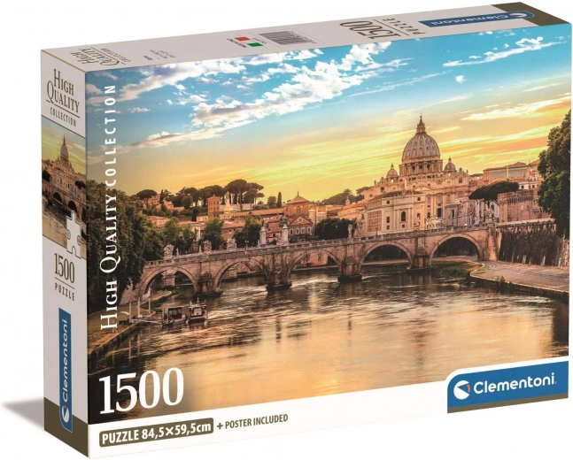 Παζλ 1500 τεμαχίων Compact Ρώμη