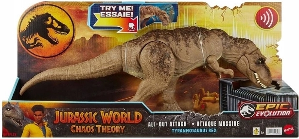 Jurassic World T‑Rex ολική επίθεση