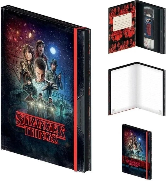 Premium μπλοκ VHS Stranger Things 1