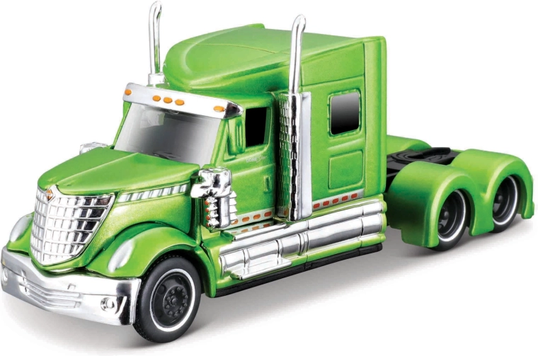 Maisto Design Custom Rigs International Lone Star πράσινο 1:64