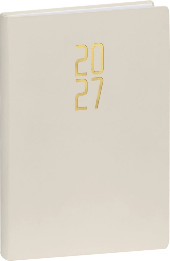 Notique ημερήσιο ημερολόγιο Ponza 2027 κρεμ 15 × 21 cm