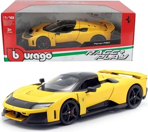 BBU Ferrari F80 R_P κίτρινο giallo modena 1:24 συλλεκτικό μοντέλο αυτοκινήτου