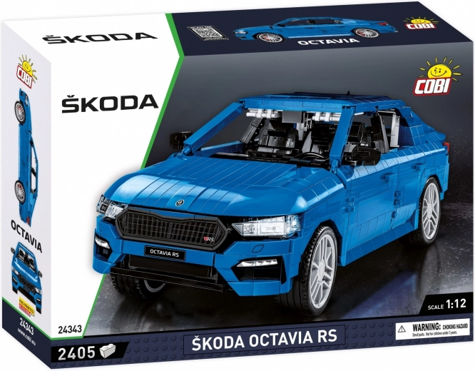 Σετ κατασκευής Škoda Octavia RS 1:12 από την Cobi