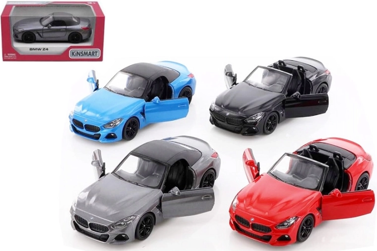 Μεταλλικό μοντέλο αυτοκινήτου BMW Z4 1:34 με μηχανισμό Pull Back