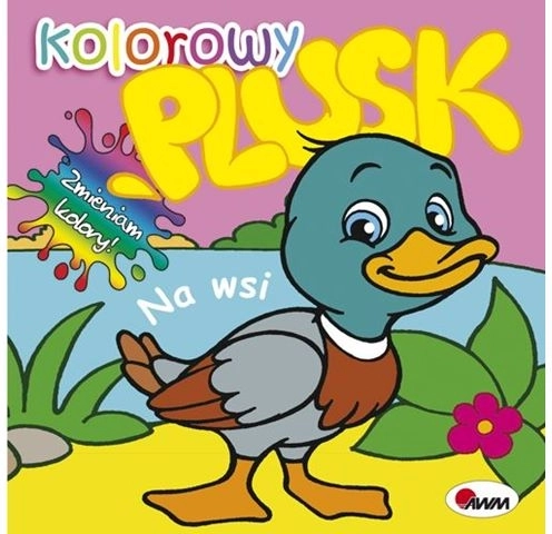 Βιβλιαράκι μπάνιου Kolorowy plusk: στην εξοχή