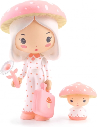 DJECO Tinyly φιγούρα Amy και Mushy