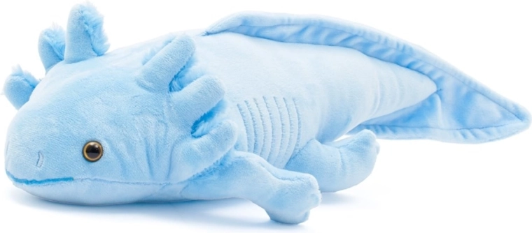 Λούτρινος αξολότλ Baby Mix 45 cm μπλε
