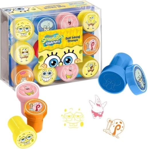 Σφραγίδες Spongebob 12 τεμ.