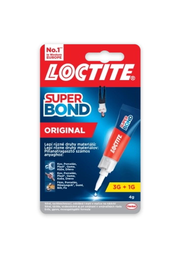 Loctite Super Bond Original 4 g – υγρή κόλλα στιγμής