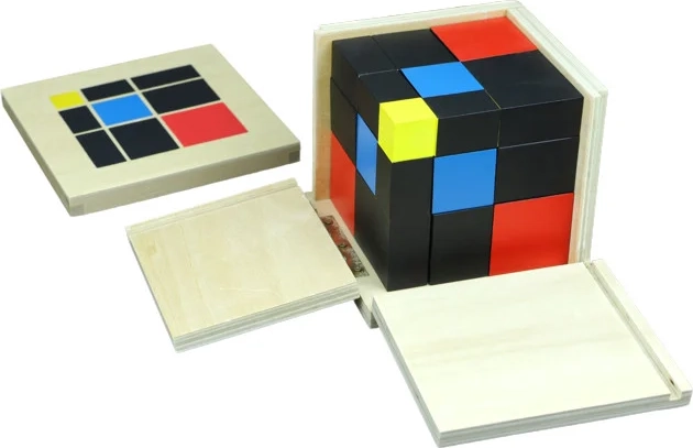 Moyo Montessori τριωνυμικός κύβος