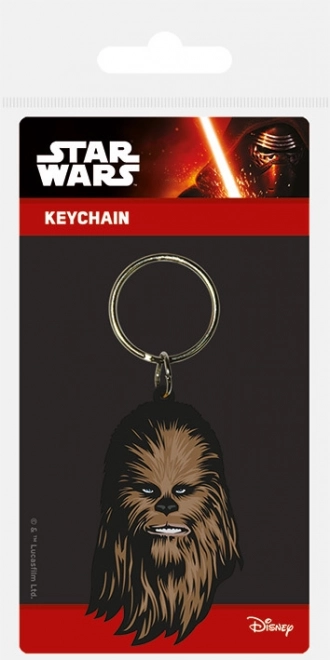 Λαστιχένιο μπρελόκ με θέμα τον Chewbacca - Star Wars