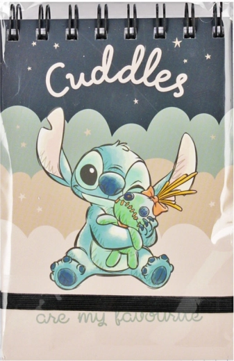 Τετράγωνο σημειωματάριο A6 Lilo και Stitch