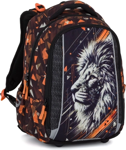 Σχολική τσάντα πλάτης Bagmaster VEGA 26 A Λιοντάρι