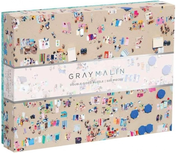Διπλής όψης παζλ Gray Malin παραλία 500 κομμάτια