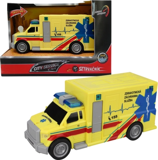 Ασθενοφόρο με αδράνεια 1:20 CITY SERVICE CAR