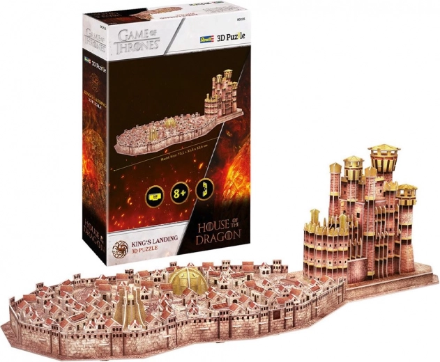 Revell 3D παζλ House of the Dragon: King's Landing, 262 κομμάτια