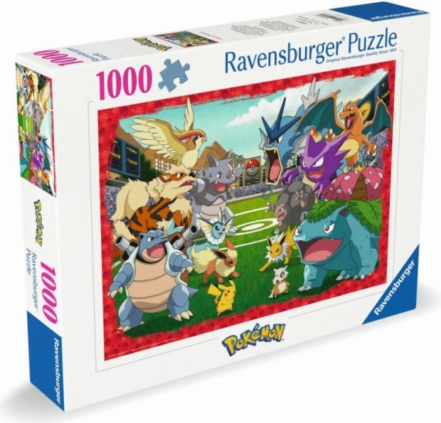 Παζλ 1000 κομματιών POKÉMON Απόλυτη μάχη Ravensburger