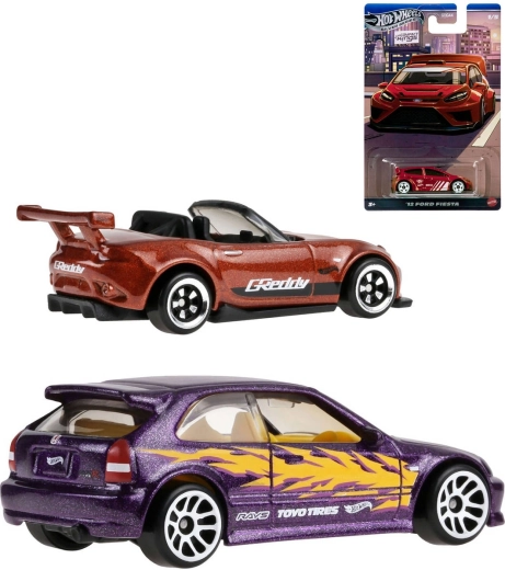 Hot Wheels silver series Compact kings – '12 Ford Fiesta – μεταλλικό αυτοκινητάκι 1:64