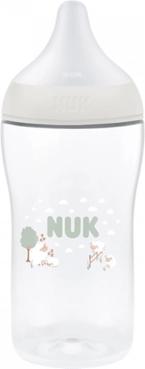 Βρεφικό μπιμπερό NUK Perfect Match με έλεγχο θερμοκρασίας Sheep 260 ml