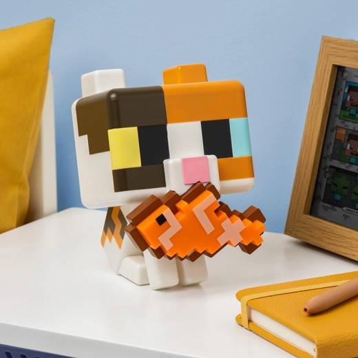 Λαμπάκι Minecraft GloBuddies γάτα