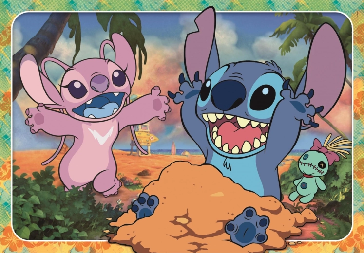 παζλ 60 τεμαχίων maxi Disney Stitch Clementoni