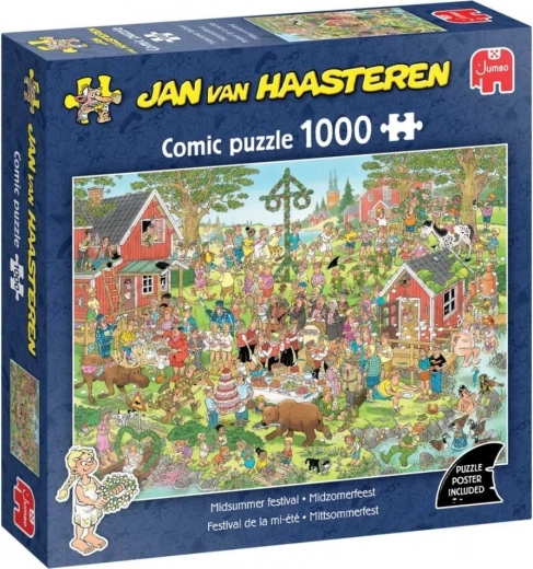 Jumbo παζλ Jan van Haasteren Καλοκαιρινό Φεστιβάλ 1000 κομμάτια