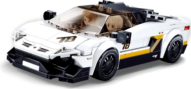 Sluban ModelBricks Λευκό ItalSport