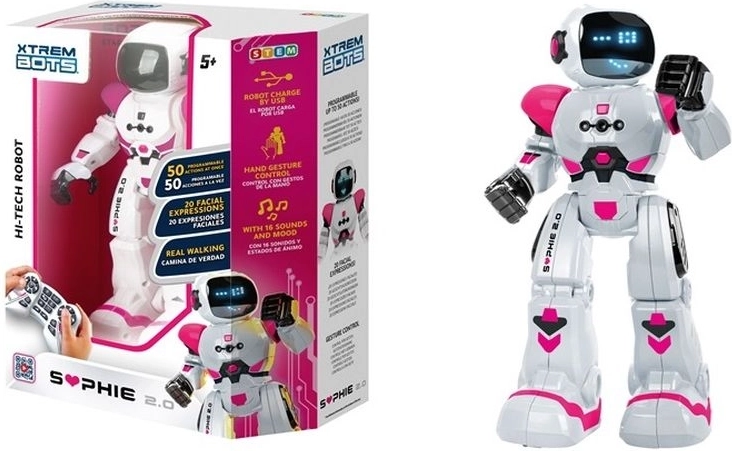 Xtrem Bots Sophie 2.0 διαδραστικό εκπαιδευτικό ρομπότ για παιδιά