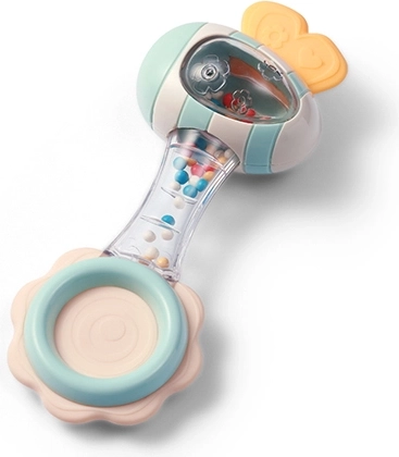 BabyOno κουδουνίστρα με μασητικό Bee 3m+