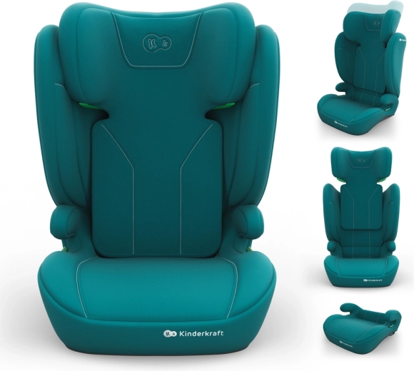 Παιδικό κάθισμα αυτοκινήτου Kinderkraft i-spark 2 plus i-size 100–150 cm πράσινο