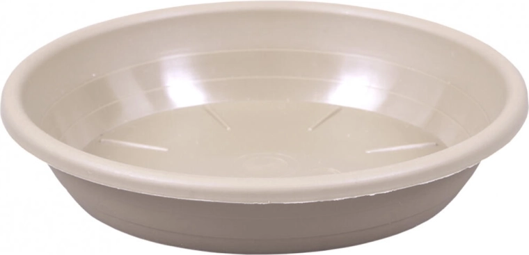 Πιατάκι γλάστρας SAKURA Modern 26 cm ανοιχτό καφέ