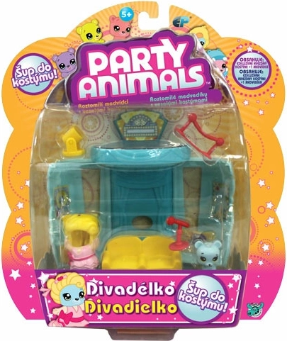 PARTY ANIMALS σετ παιχνιδιού για αρκουδάκια