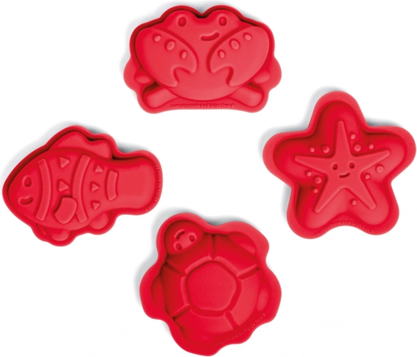 Σιλικονούχα καλούπια για άμμο από την Bigjigs Toys